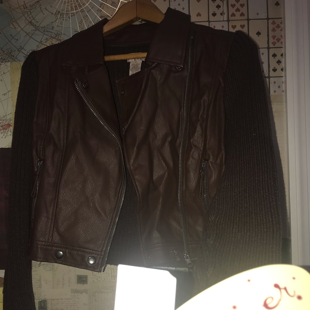 Glimmer J.J basics Leather jacket